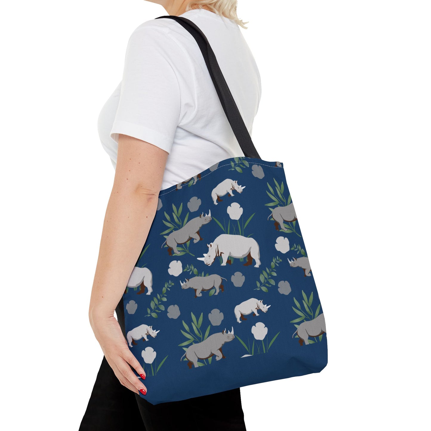 Rhino Crash Tote Bag