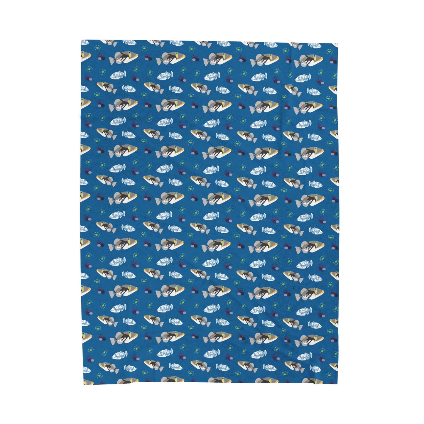 Triggerfish Velveteen Plush Blanket