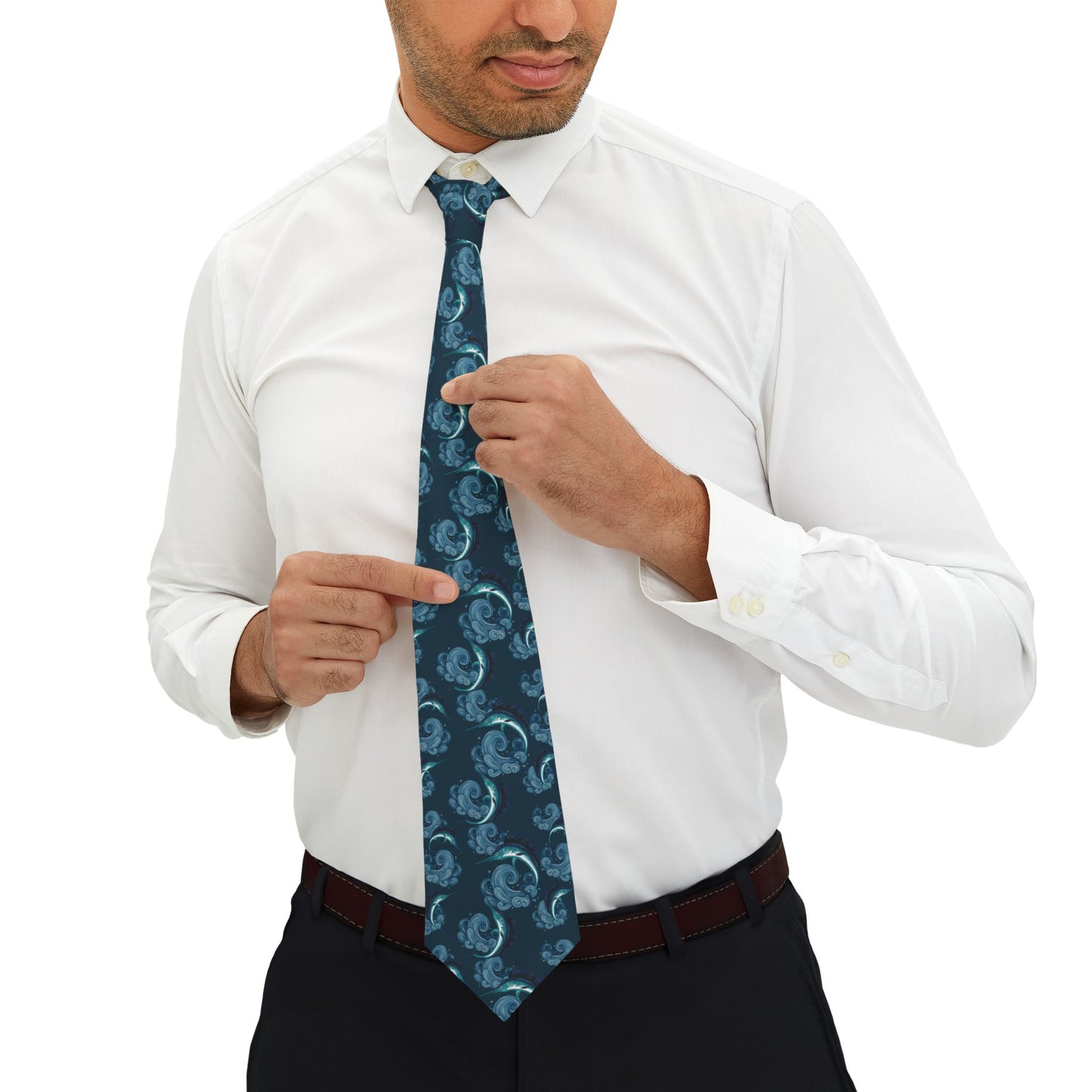 Jumping Marlin Necktie