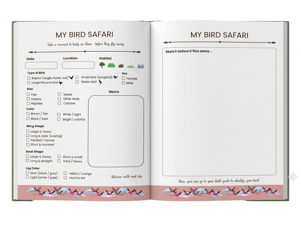 My Safari Journal — A5 Hardcover, 10-Day Safari Edition