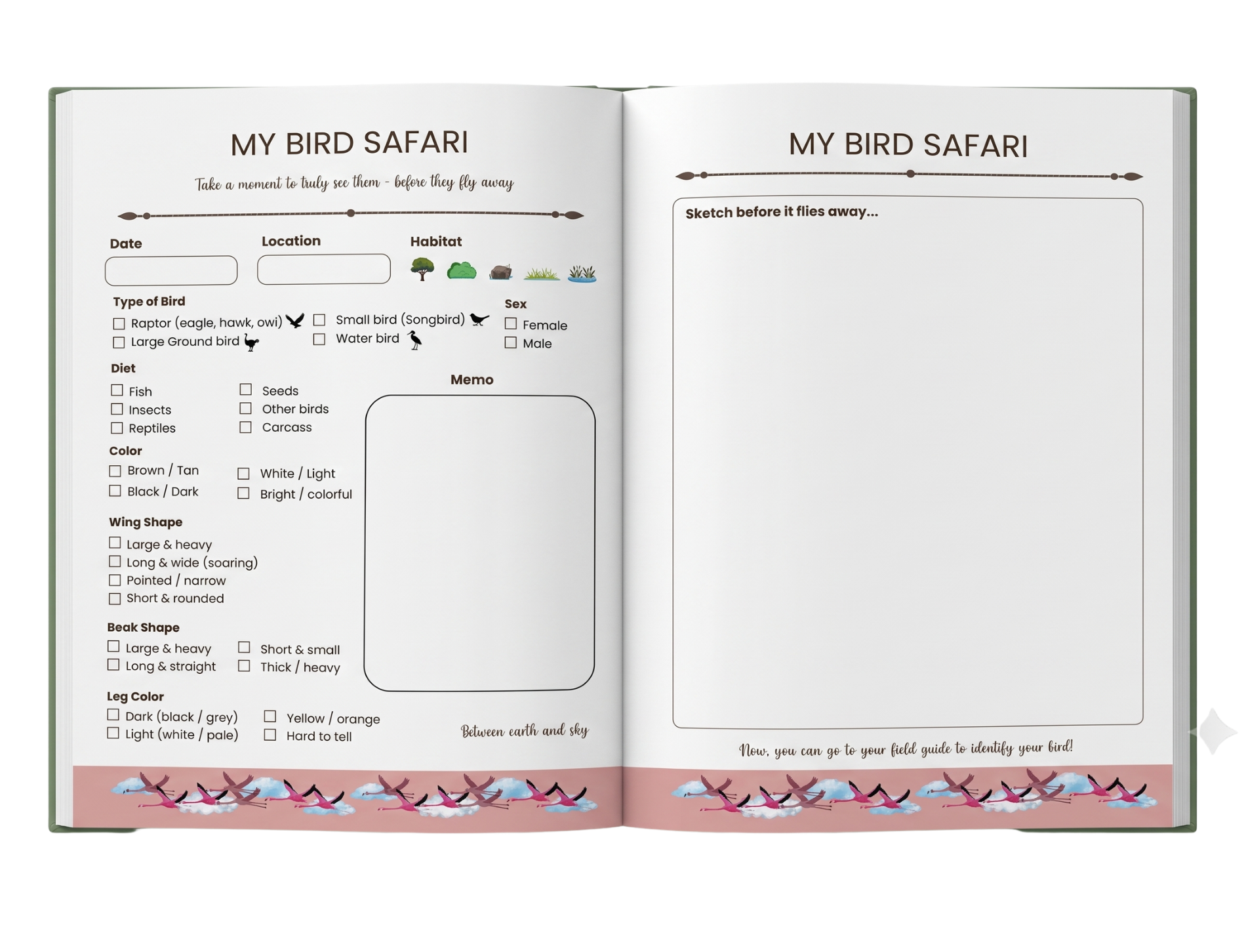 My Safari Journal — A5 Hardcover, 10-Day Safari Edition