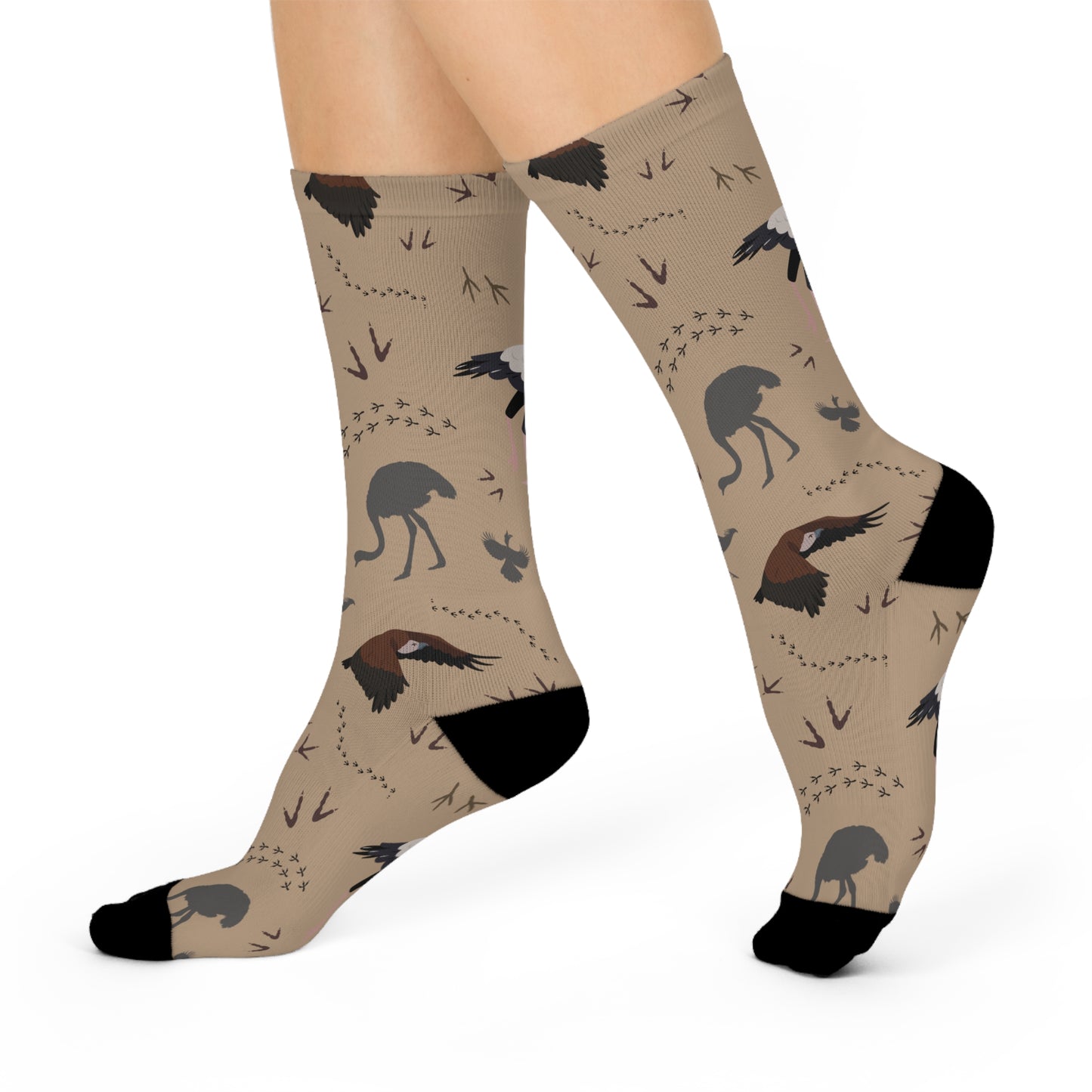 Safari Bird Socks