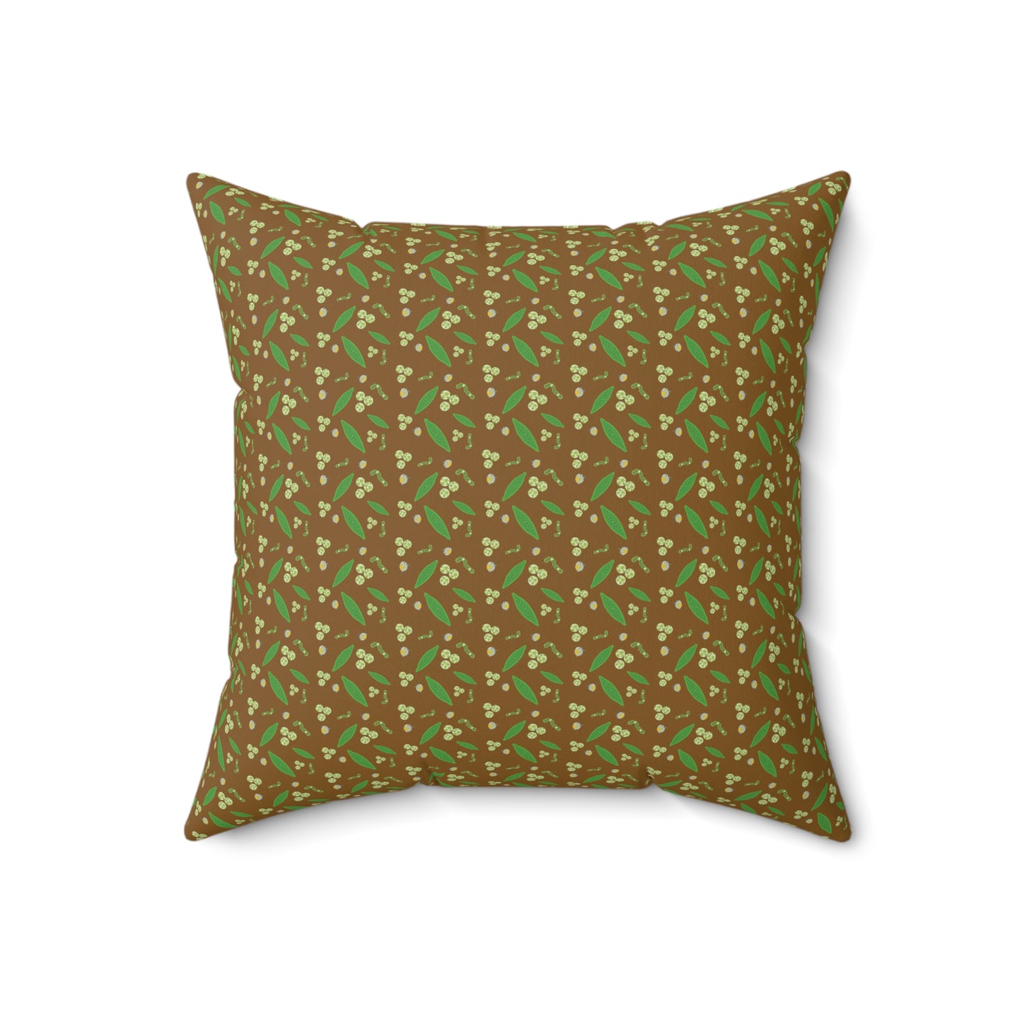 Plankton Lux Faux Suede Throw Pillow with Insert - 18" x 18", 20" x 20"