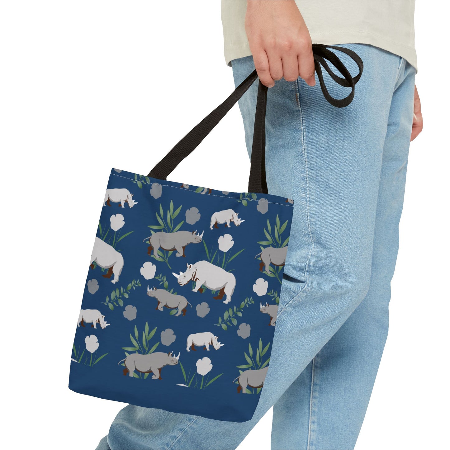 Rhino Crash Tote Bag