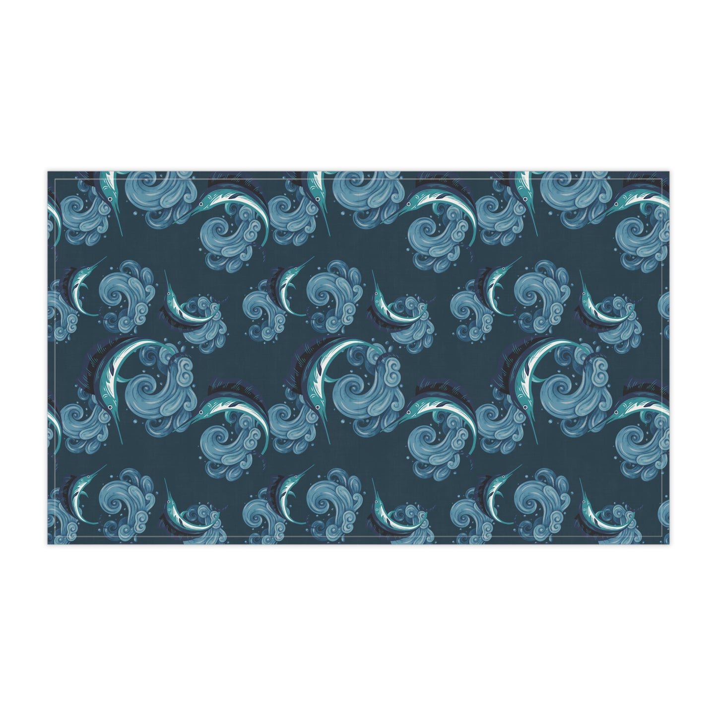 Jumping Marlin - Tea Towels