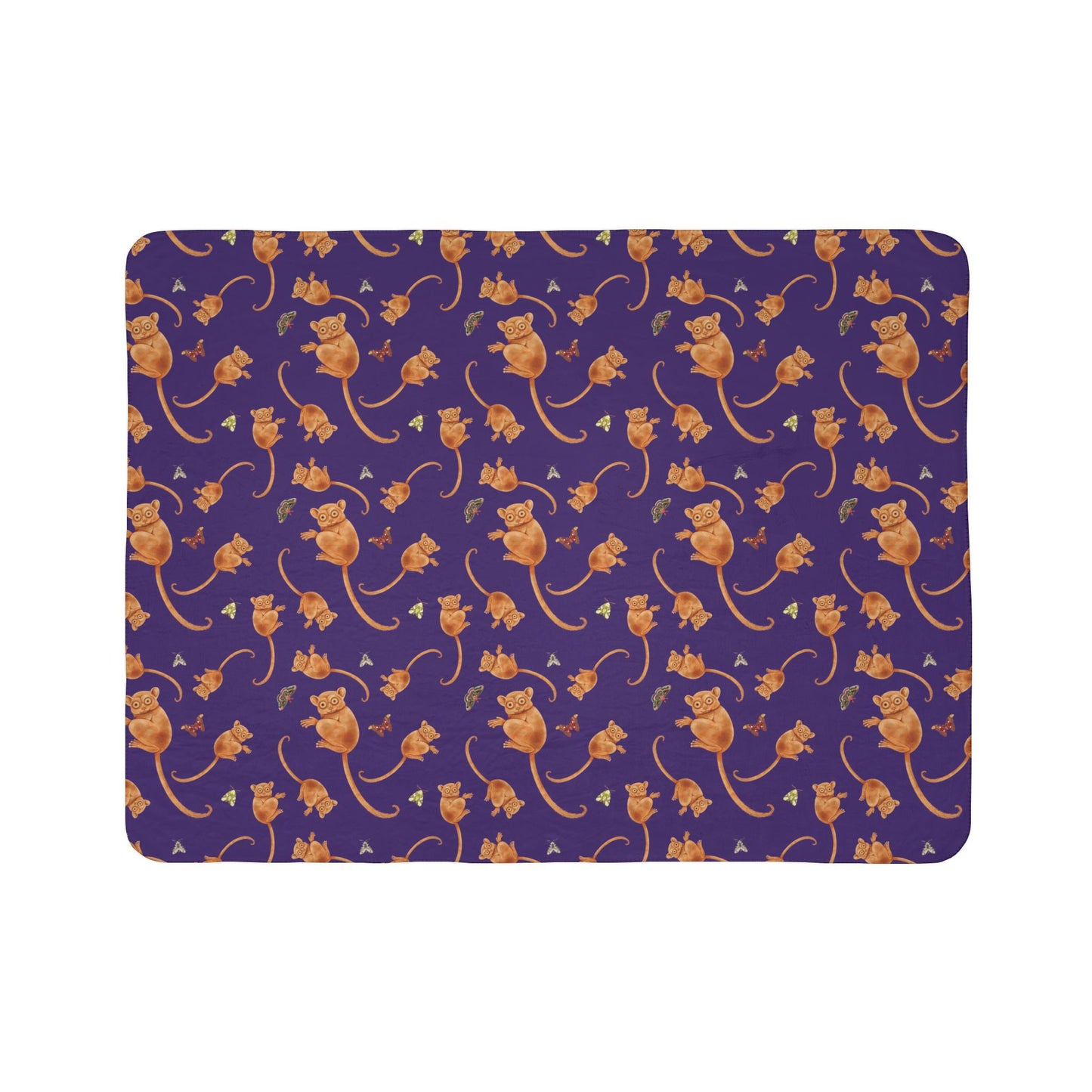 Bushbaby Fleece Sherpa Blanket