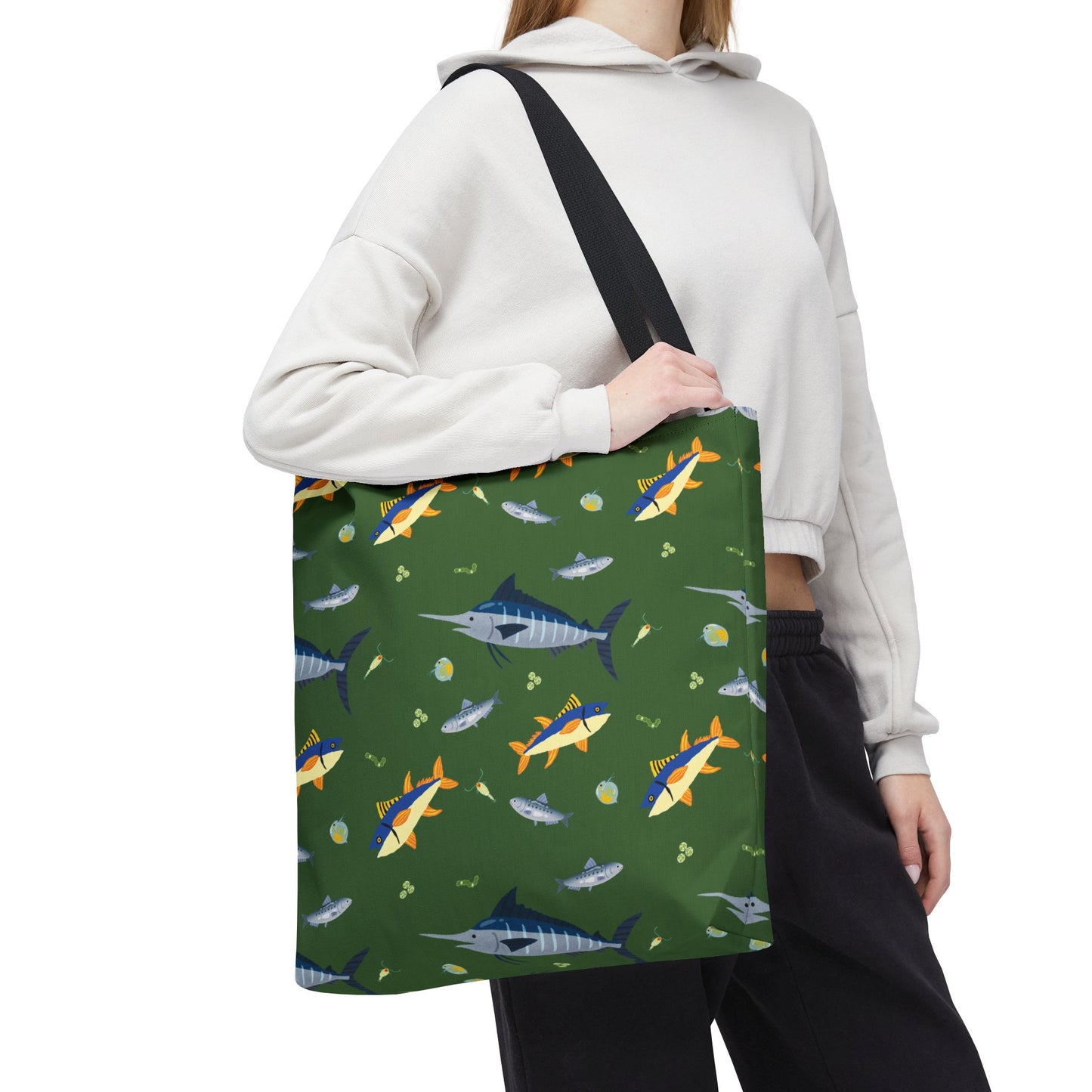 Marine Food Chain Tote Bag