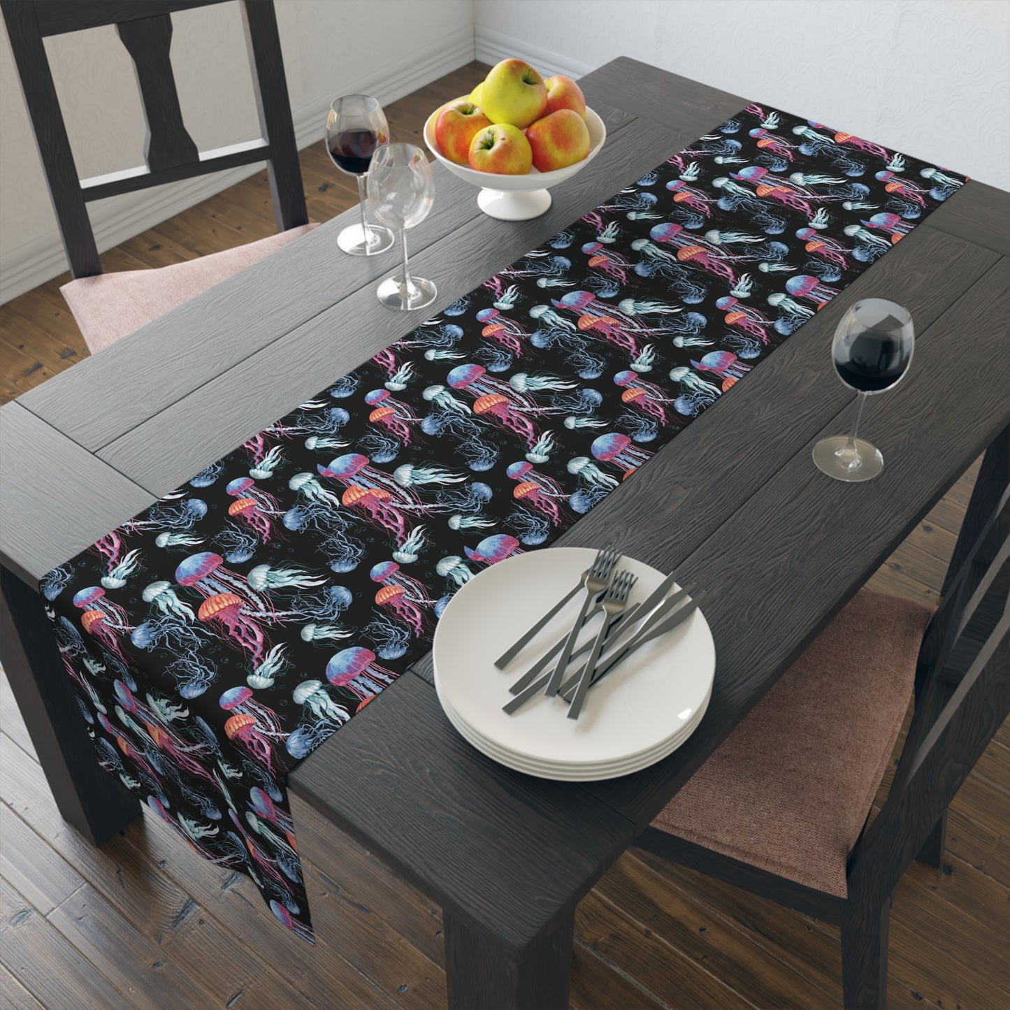 Table Runner - Jellyfish Dance
