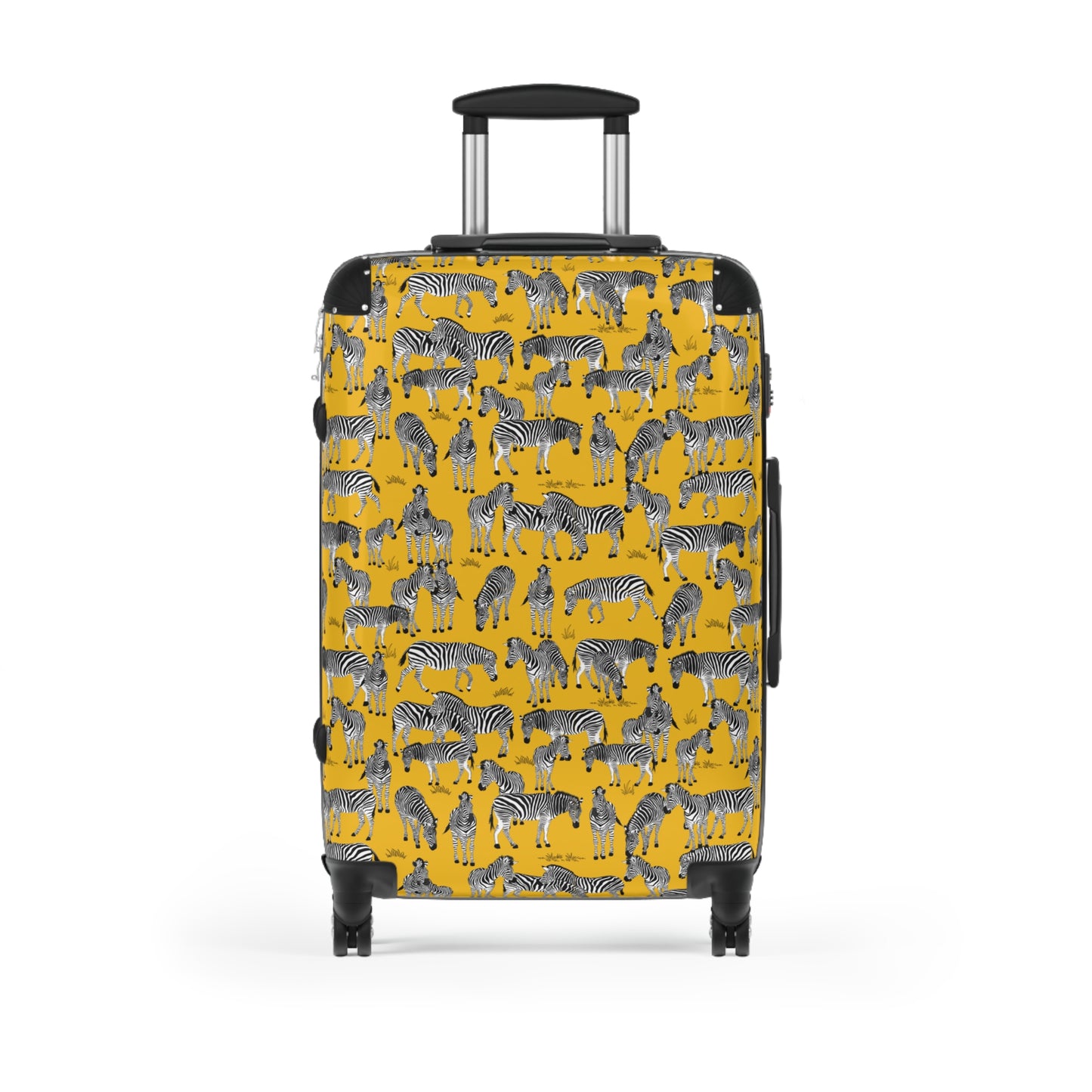 Zebra Herd Print Suitcase | Colorful Animal Print Travel Luggage, Kids & Adults Suitcase, Great for Vacations & Gifts