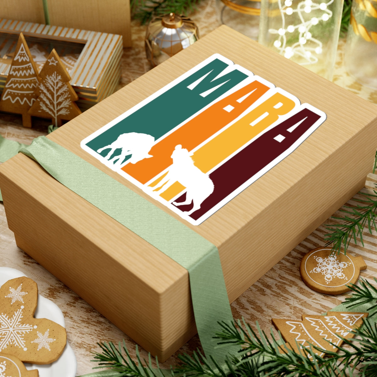 Safari Themed, Hyena, Masai Mara, Vibrant Kiss-Cut Stickers for Laptop, Scrapbooking, Gifts, Eco-Friendly Decor, Customizable Designs