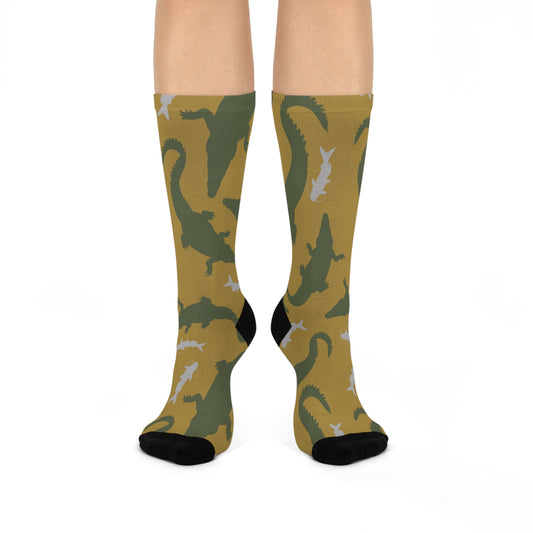 Crocodile Float Socks