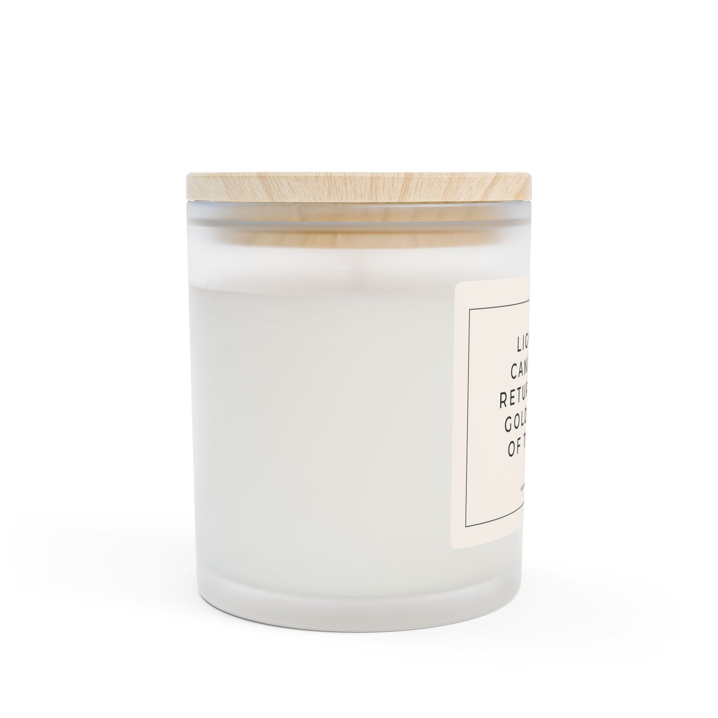 Frosted Glass Candle (11 oz) - Savannah Nostalgia