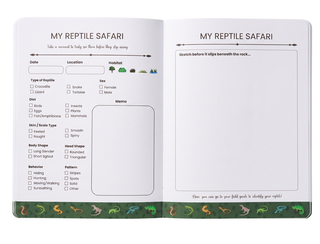 My Safari Journal — A5 Hardcover, 10-Day Safari Edition