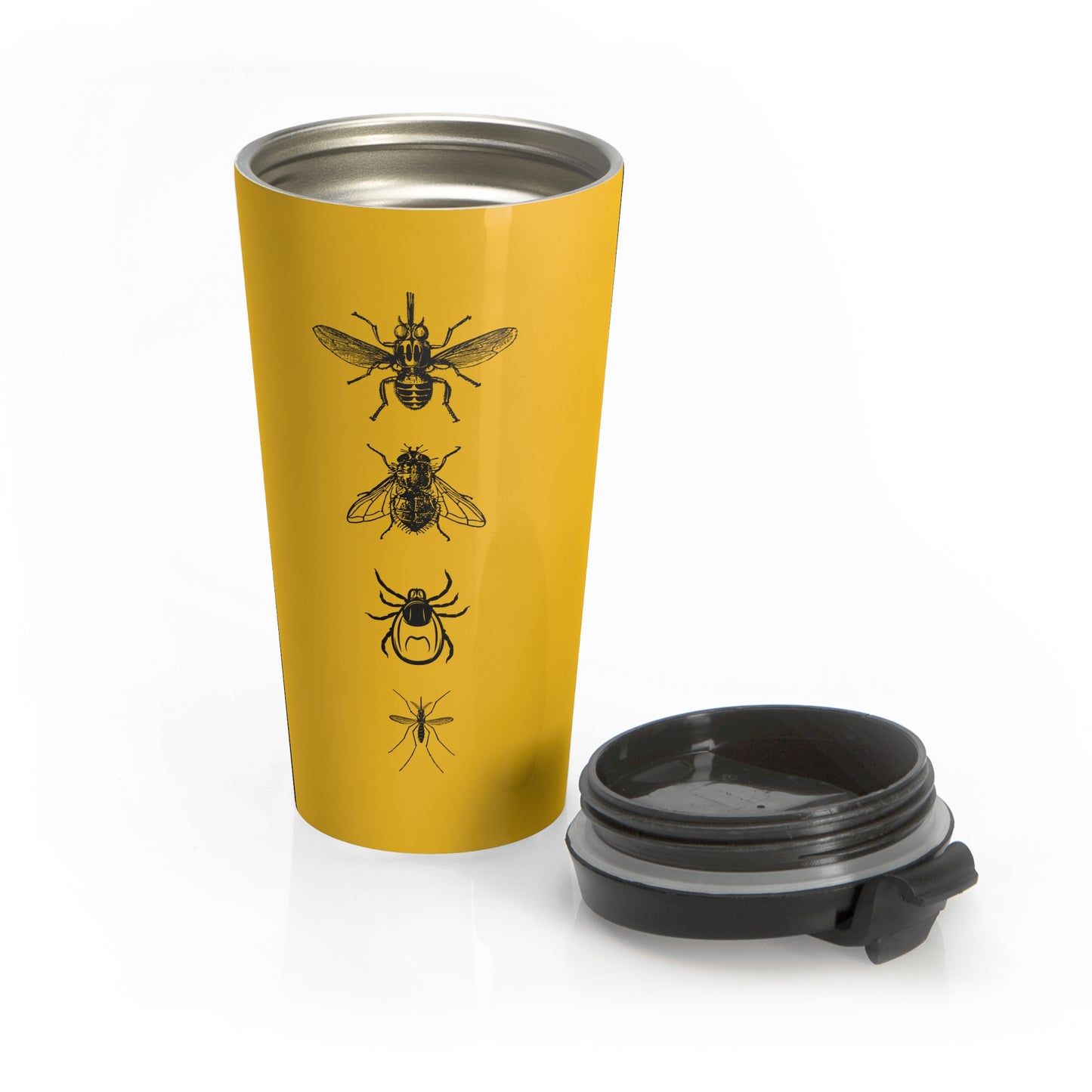 Savannah Nuisance Insect Pattern Stainless Steel Travel Mug