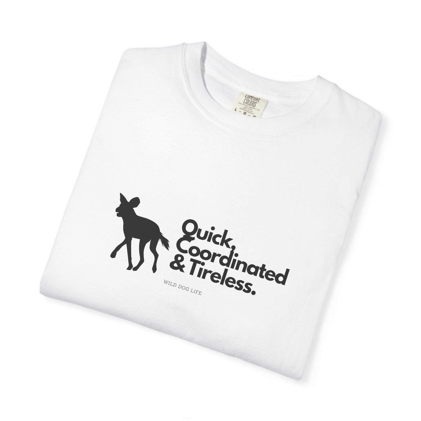 Wild Dog Trait T-Shirt | Unisex Garment-Dyed Tee for Animal Lovers, Casual Wear, Gift Idea, Everyday Comfort, Statement Shirt