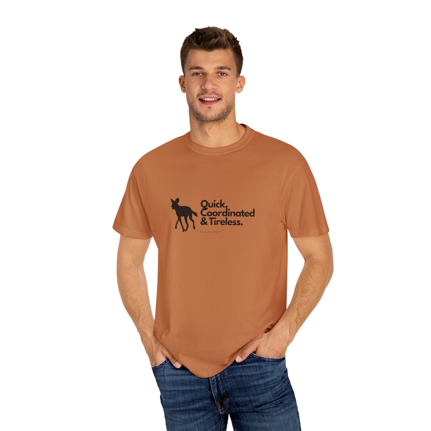 Wild Dog Trait T-Shirt | Unisex Garment-Dyed Tee for Animal Lovers, Casual Wear, Gift Idea, Everyday Comfort, Statement Shirt