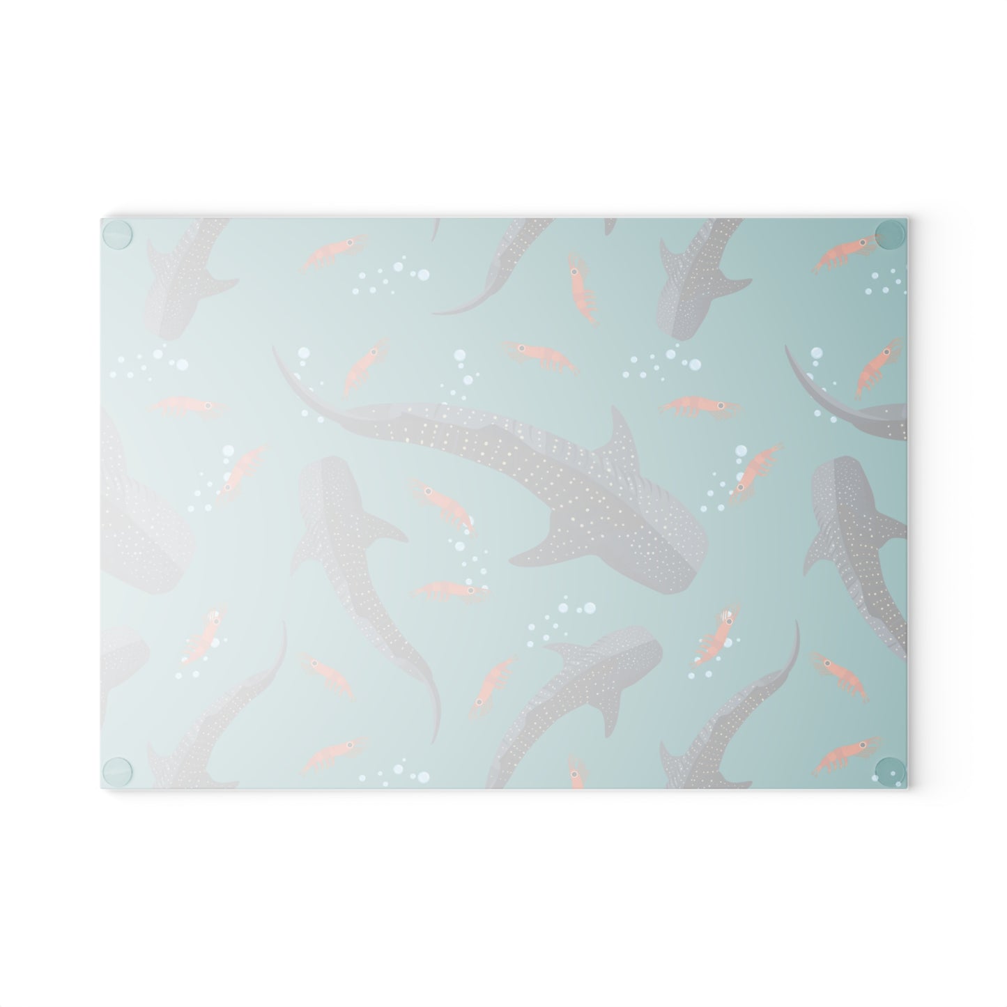 Whale Shark - Glass Cutting Board