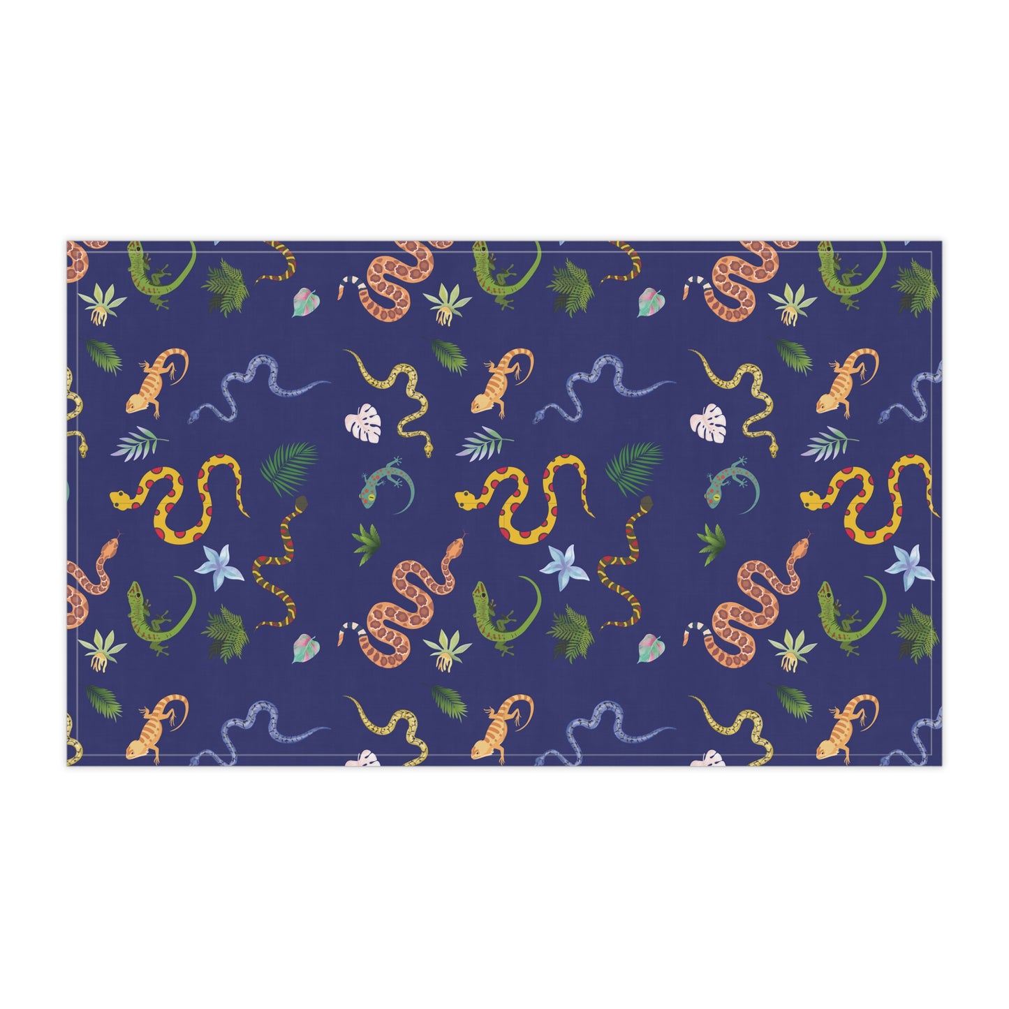 Dancing Reptile Tea Towels