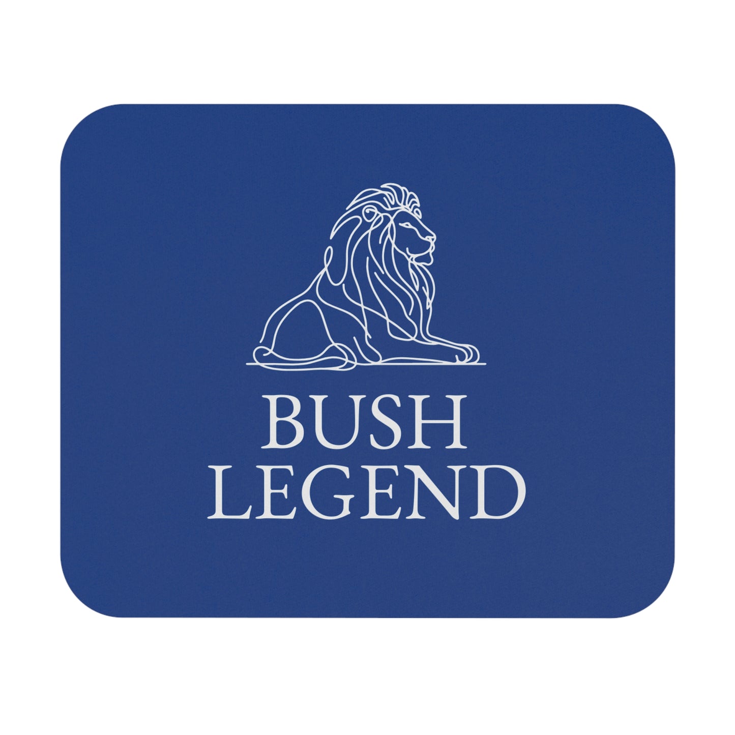 Bush Legend Mouse Pad, Outdoor Enthusiast Gift, Gaming Desk Accessory, Nature Lover Decor, Office Supplies