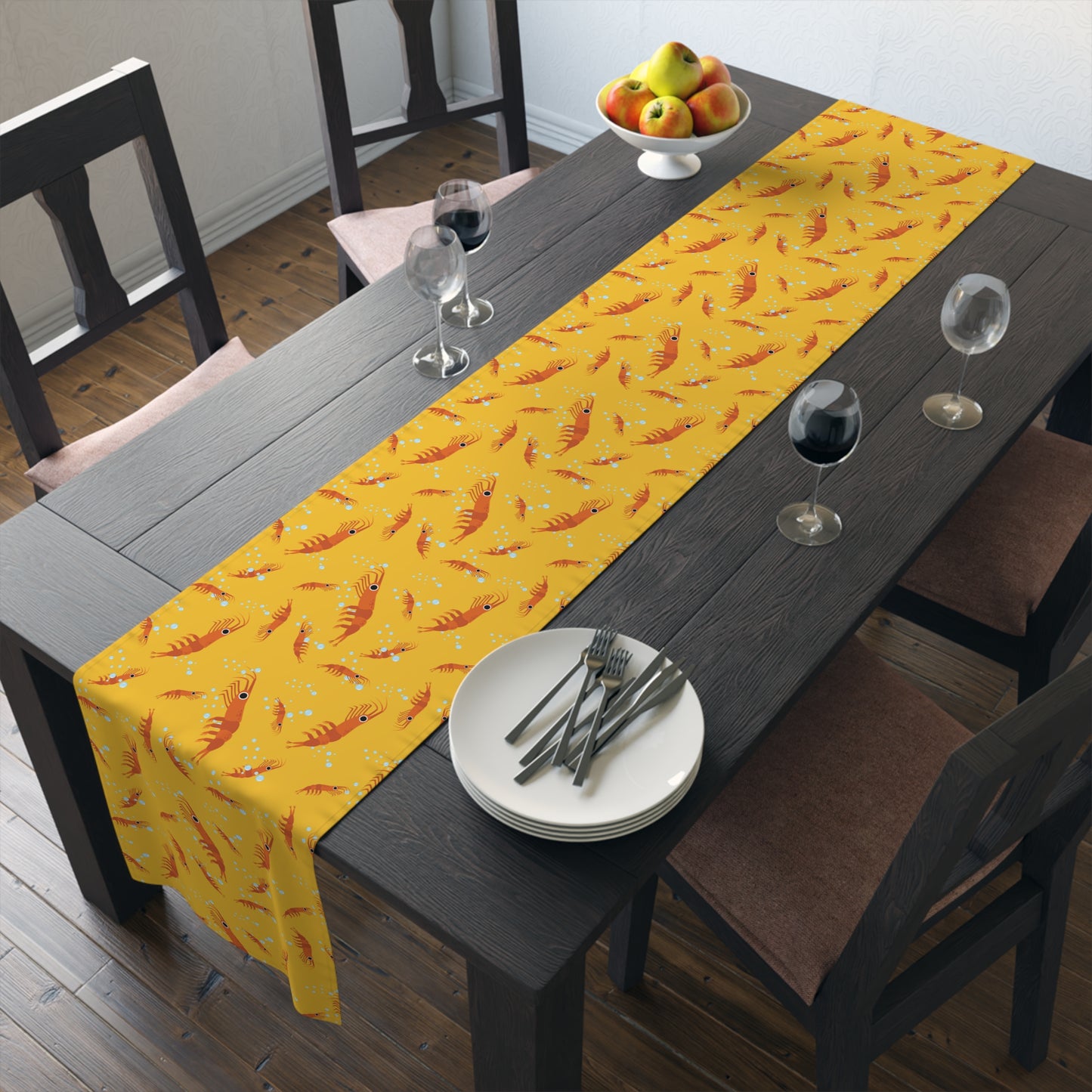 Table Runner - Dancing Shrimp