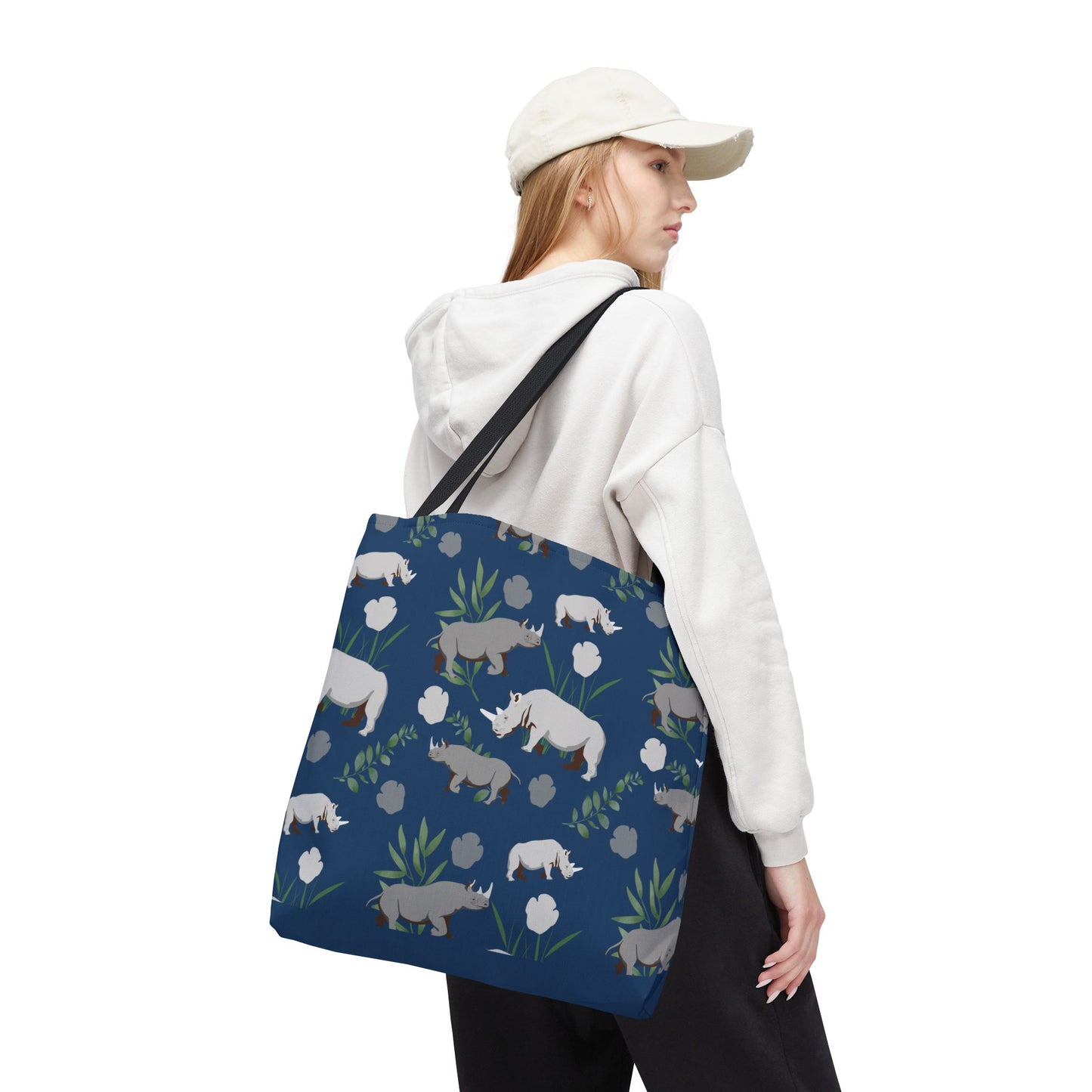 Rhino Crash Tote Bag