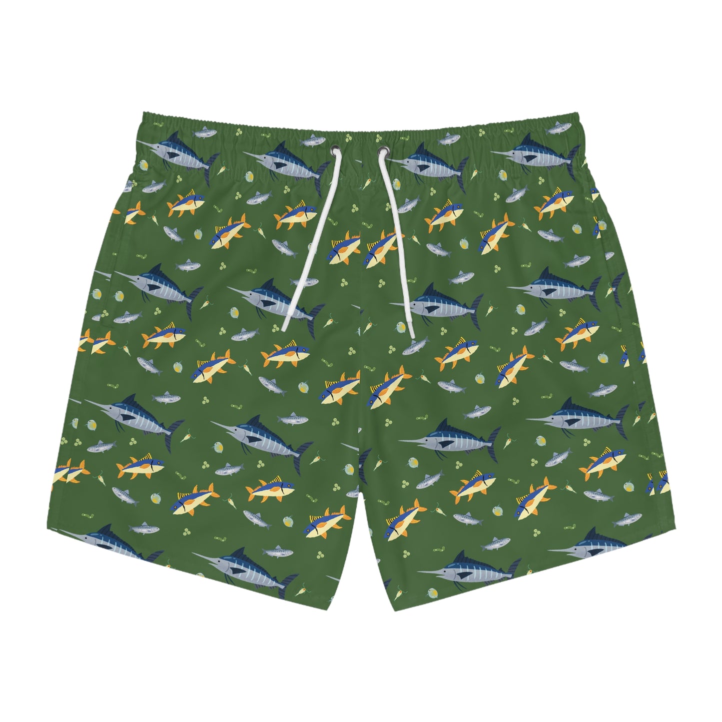 Marine Food Chain Swim Trunks