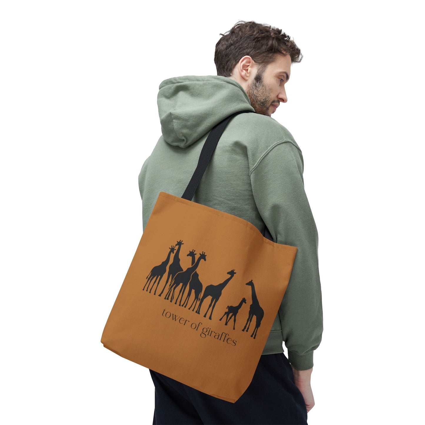 Giraffe Tower Tote Bag