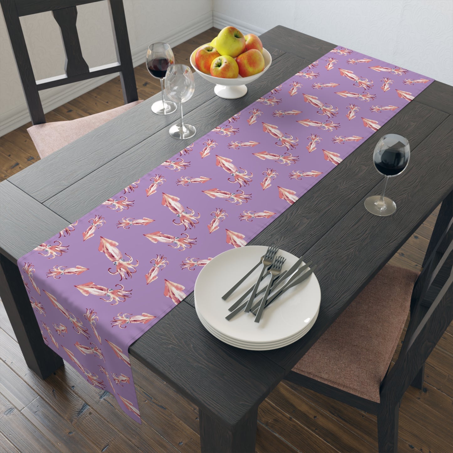Table Runner - Dancing Squid