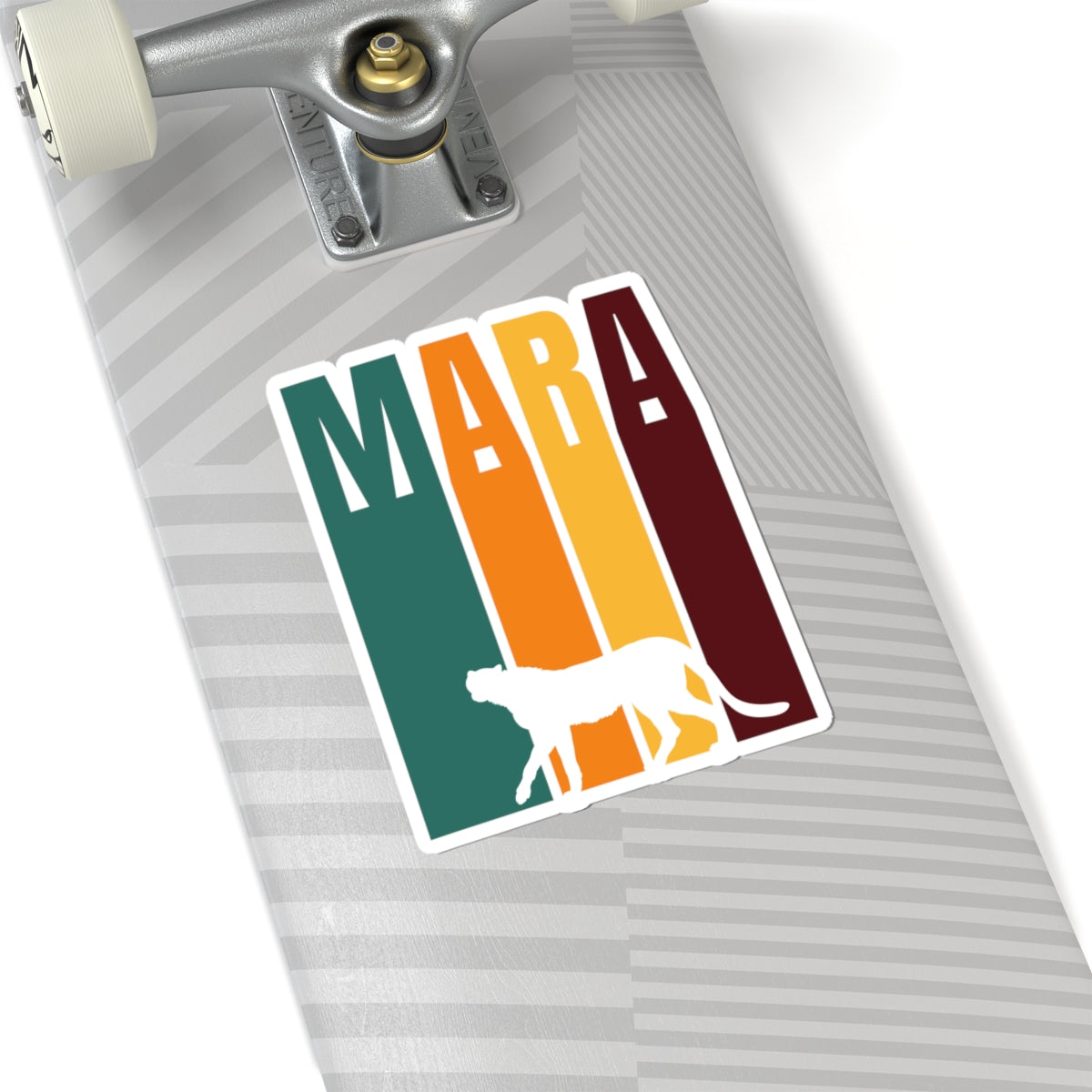 Safari Themed, Cheetah, Masai Mara, Vibrant Kiss-Cut Stickers for Laptop, Scrapbooking, Gifts, Eco-Friendly Decor, Customizable Designs