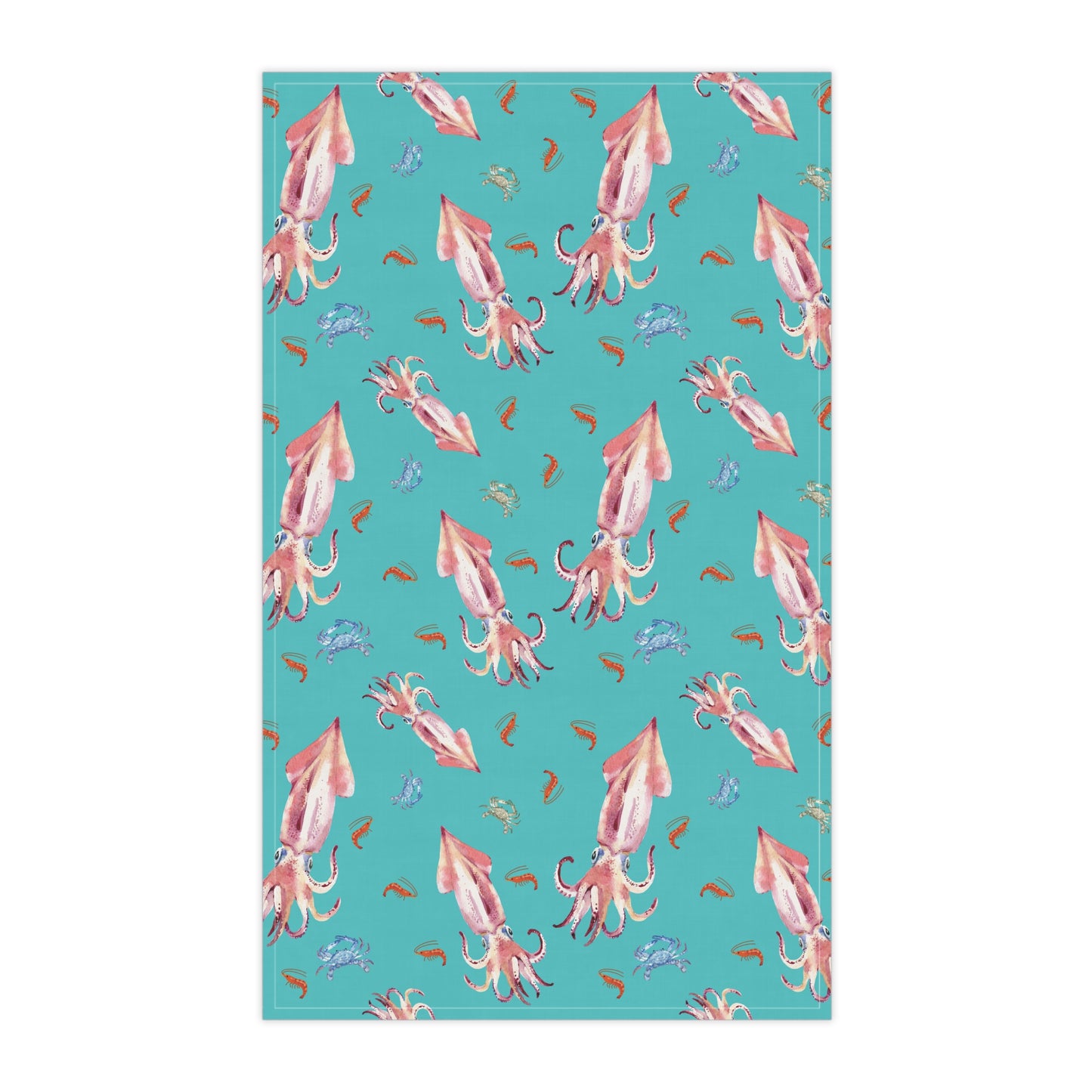 Squid Dining - Tea Towels