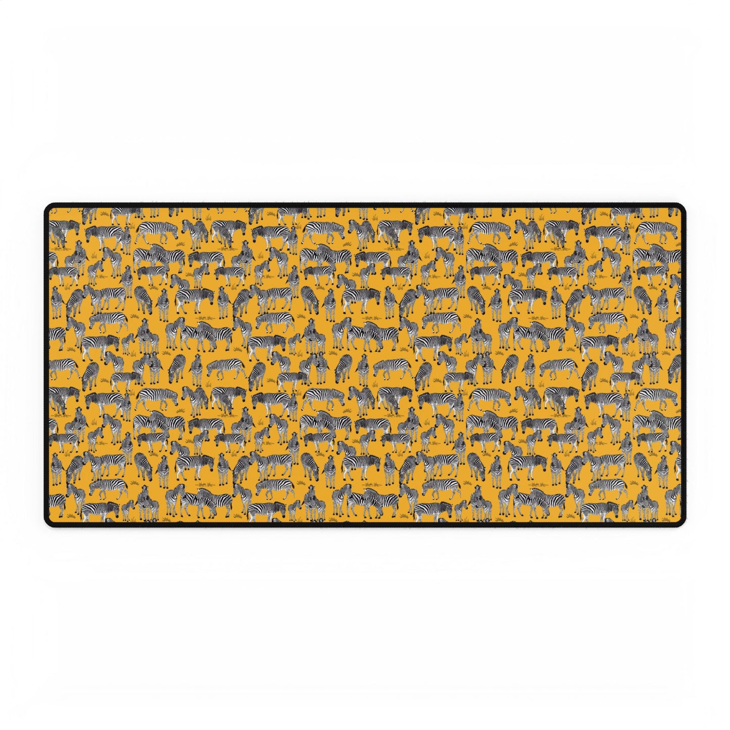 Zebra Herd Desk Mats for Home Office, Non-Slip Desktop Mat, Cute Workspace Decor, Personalized Office Gifts, Stylish Desk Accessories