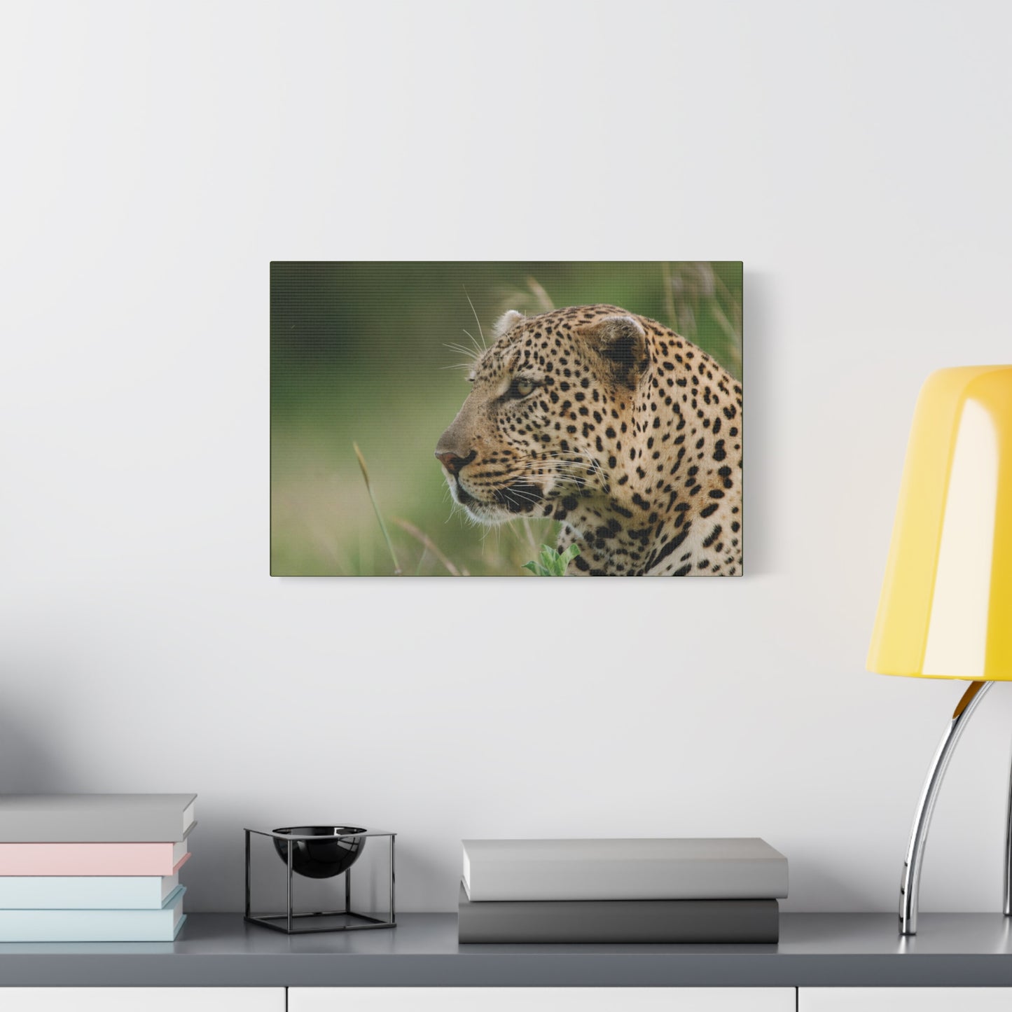 Canvas Art Leopard "Silent Watcher"