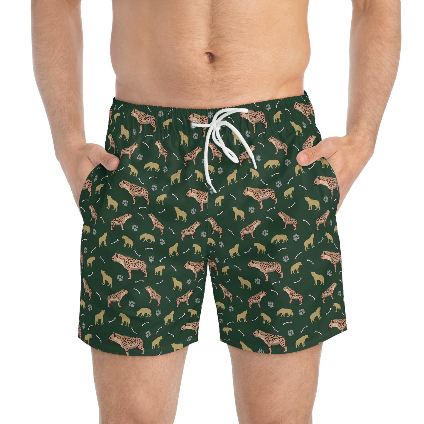 Hyena Clan Swim Trunks