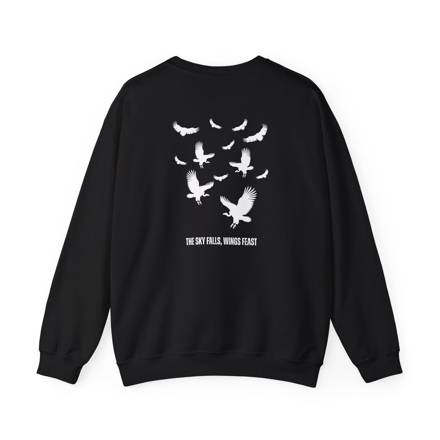 Soaring Vulture Crewneck Sweatshirt | Unisex Sweater for Nature Lovers, Perfect for Gift Giving, Cozy Wear, Outdoor Adventures, Eco-Friendly