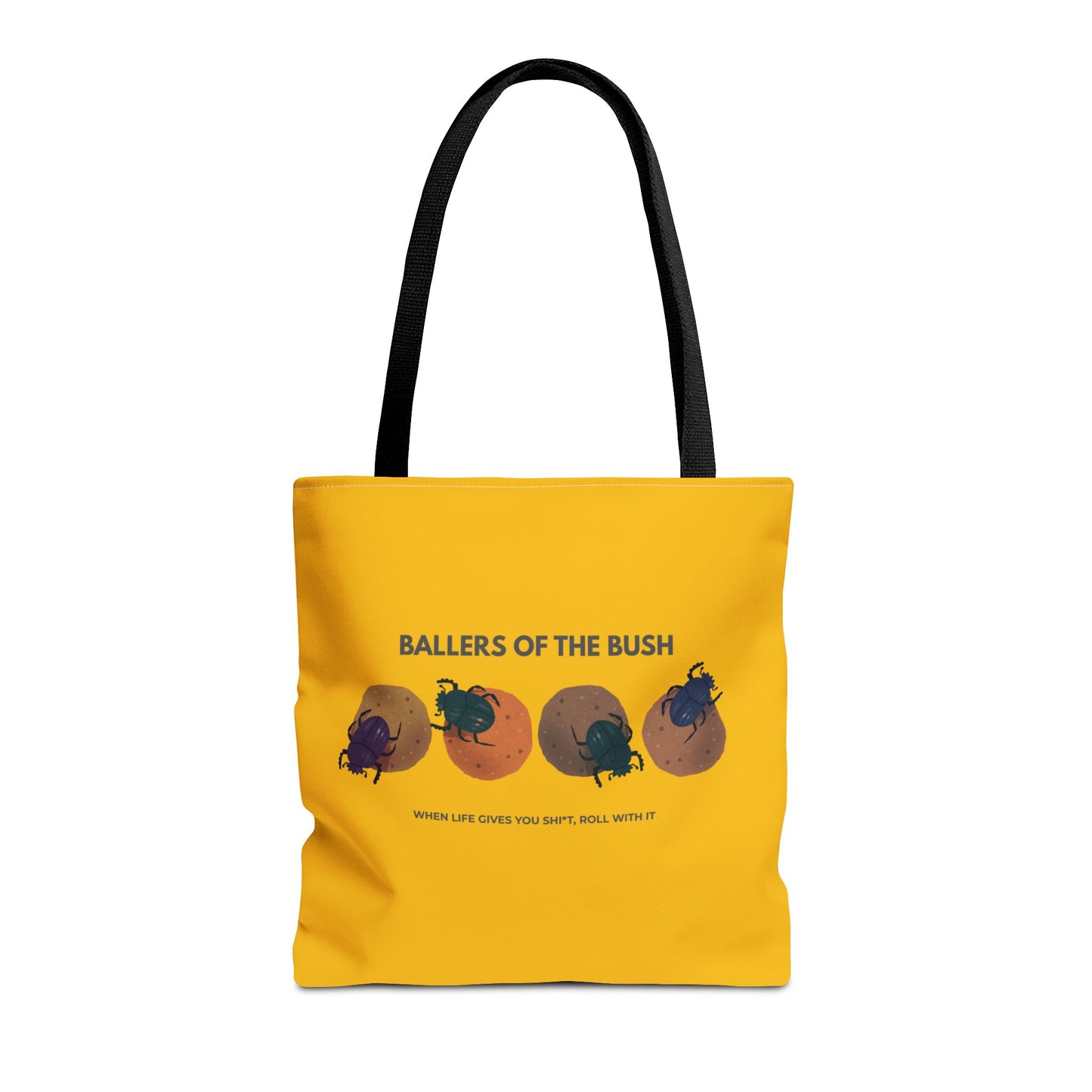 Dung Beetle Rolling Tote Bag