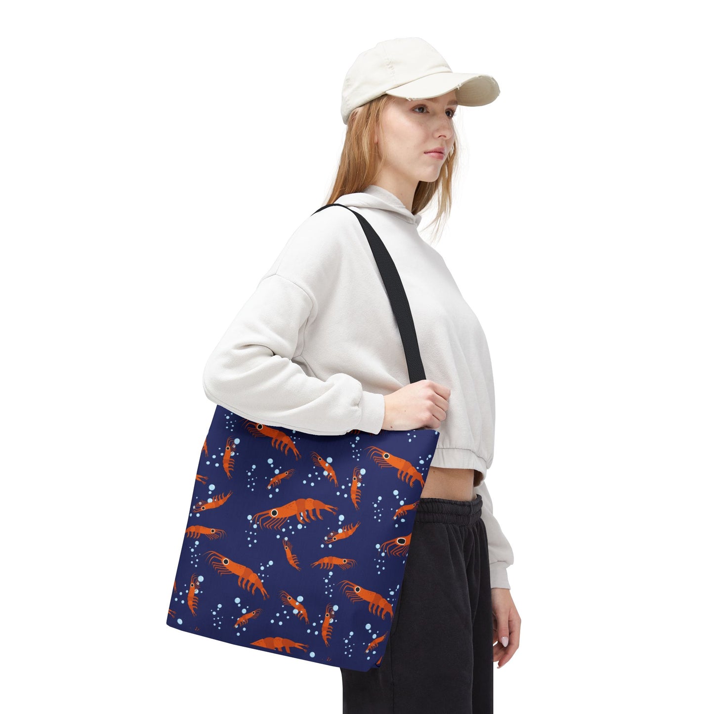 Dancing Shrimp Tote Bag