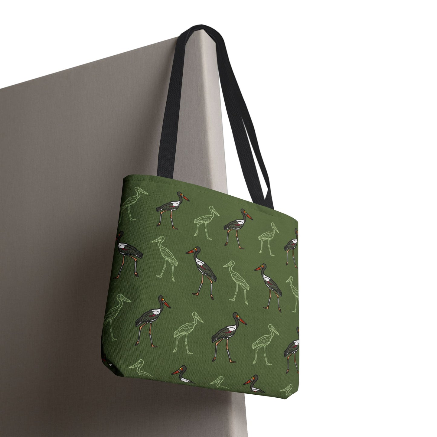 Saddle-billed Stork Tote Bag