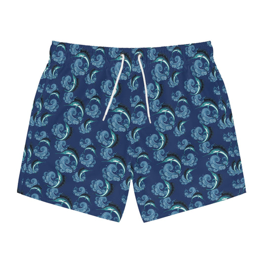 Jumping Marlin Swim Trunks