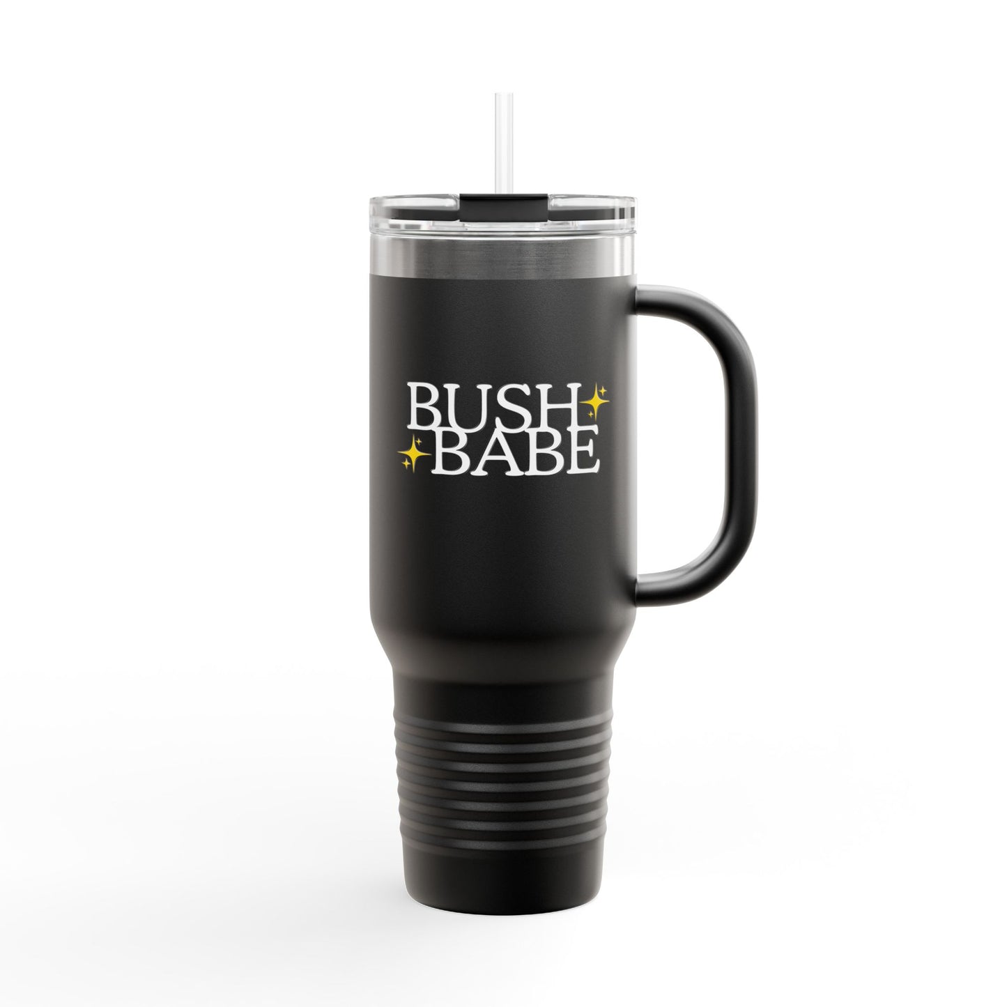 Bush Babe Insulated Travel Mug, 40oz - Perfect for Road Trips, Outdoors, Gifts for Her, Camping, or Daily Hydration