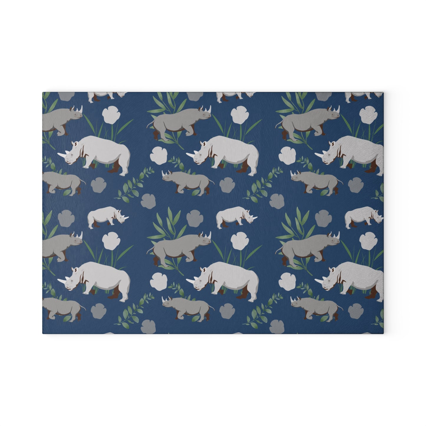 Rhino Crash Glass Cutting Board