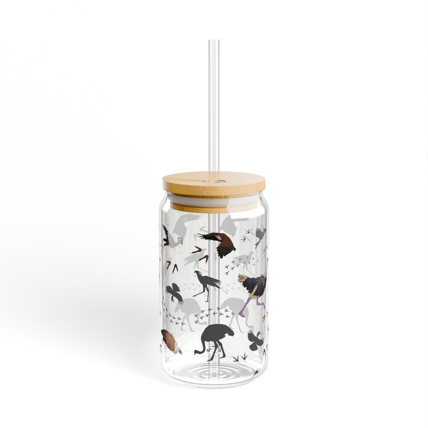 Safari Bird Sipper Glass