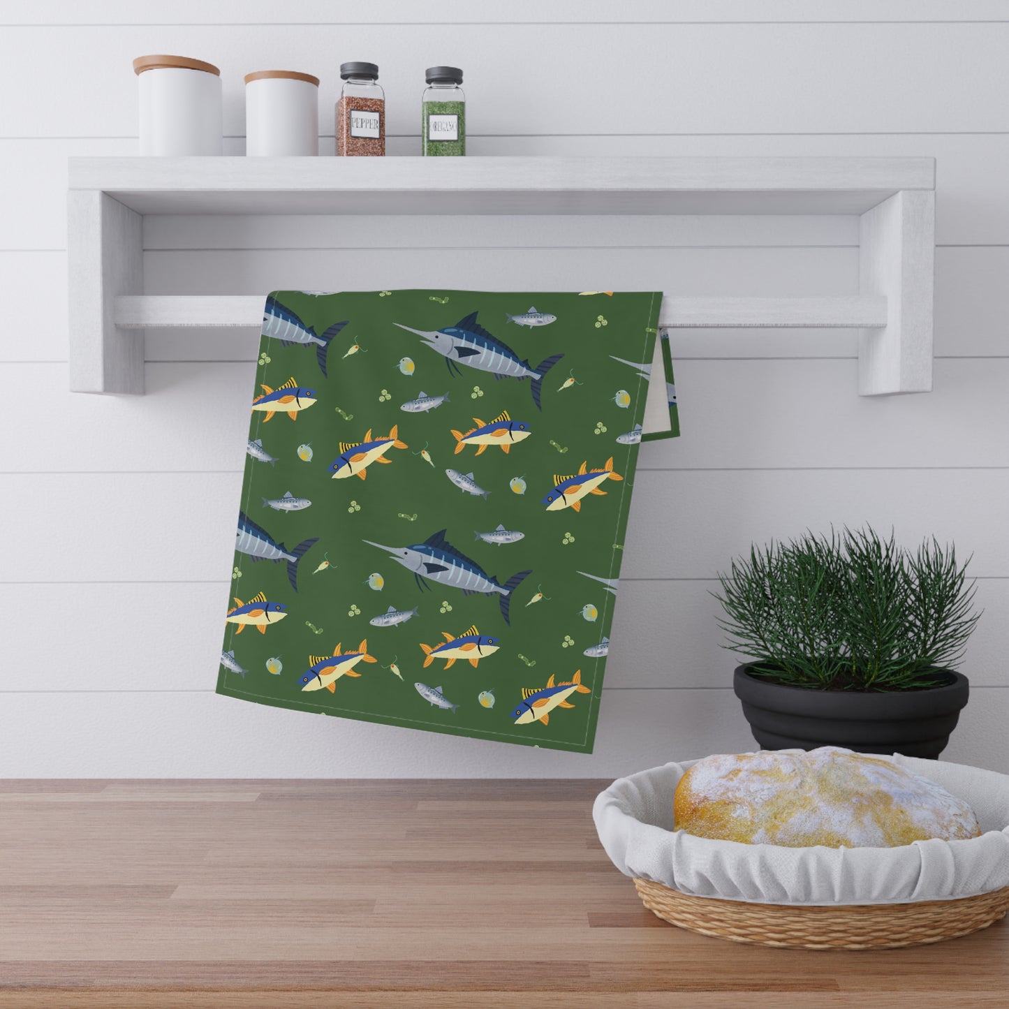 Marine Food Chain - Tea Towels
