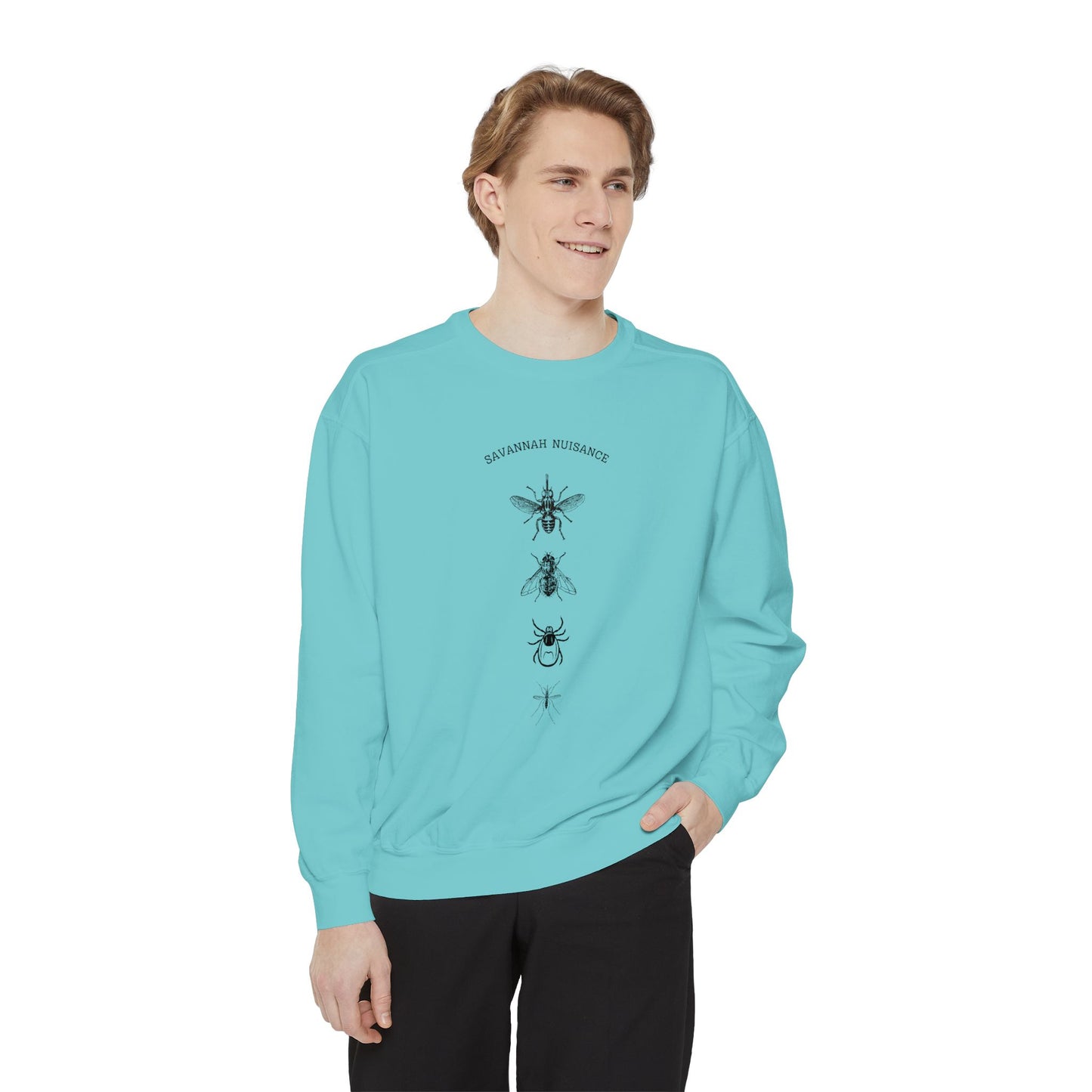 Savannah Nuisance Design Sweatshirt, Cozy Unisex Pullover, Perfect for Nature Lovers, Gifts for Biologists, Casual Layering Piece