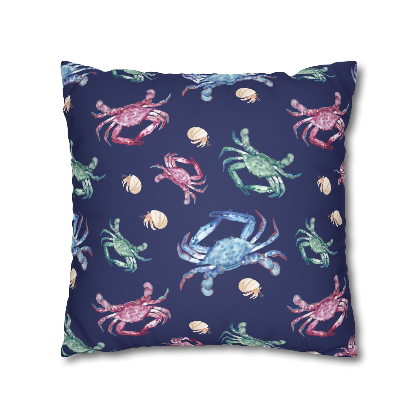 Beach Dweller Lux Faux Suede Throw Pillow Cover – 18" x 18" & 20" x 20"