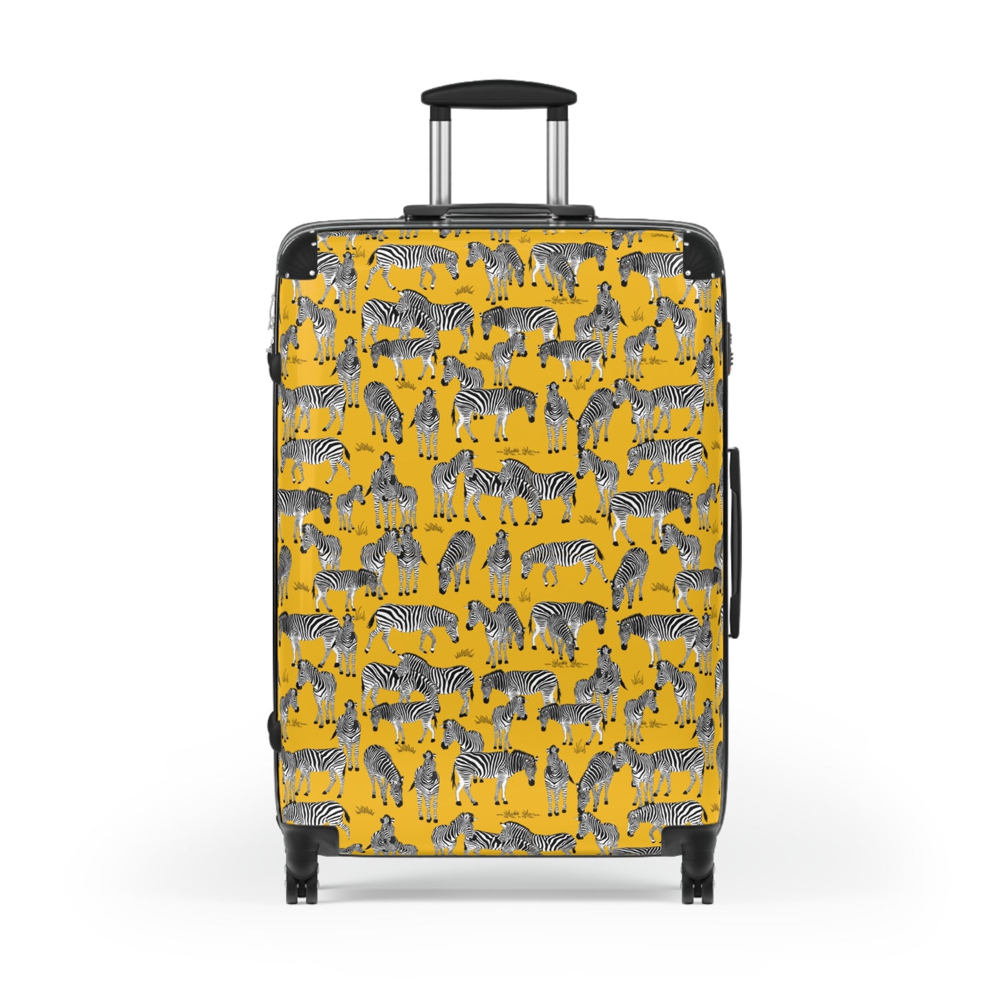 Zebra Herd Print Suitcase | Colorful Animal Print Travel Luggage, Kids & Adults Suitcase, Great for Vacations & Gifts
