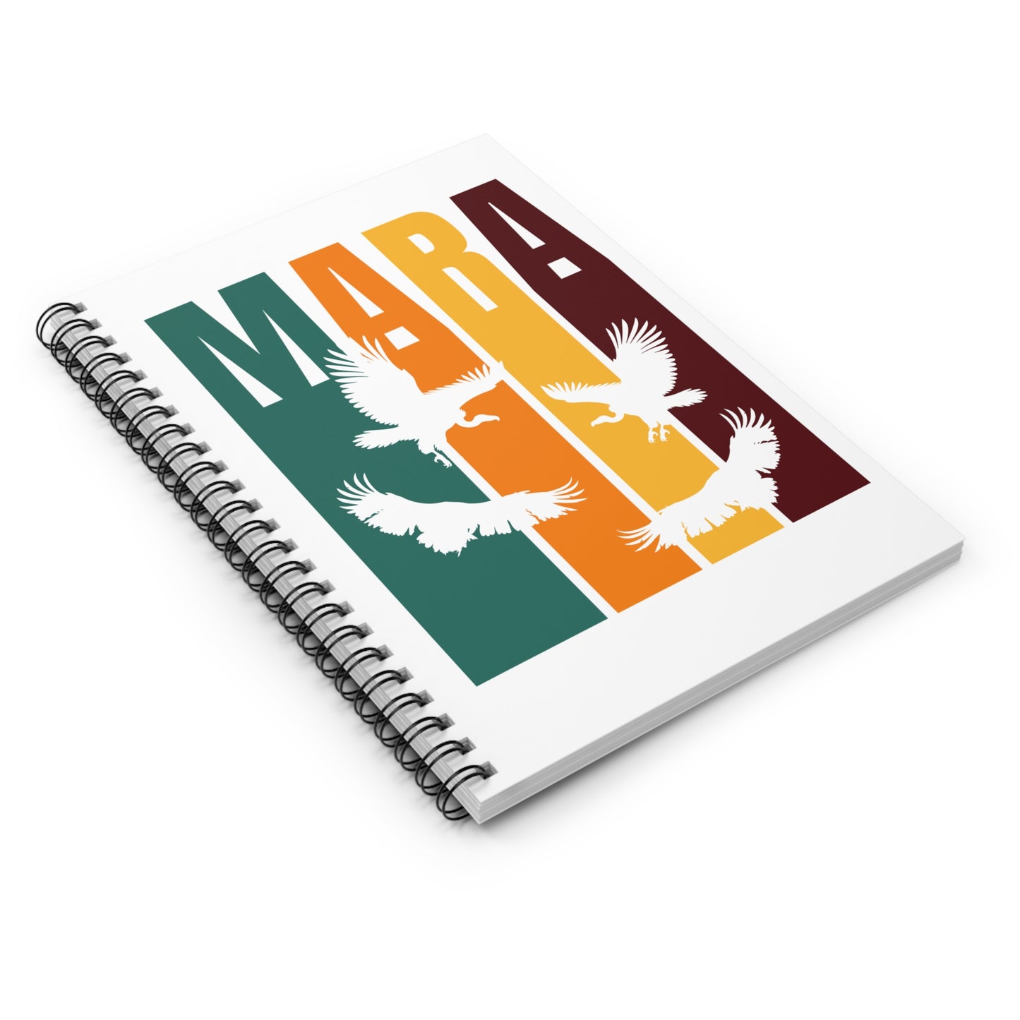 Vultures in the Mara Spiral Notebook - Ruled Line | Eco-Friendly Journal, Masai Mara Safari, Travel Planner, Gift for Animal Lovers, Creative Writing, Nature Enthusiasts
