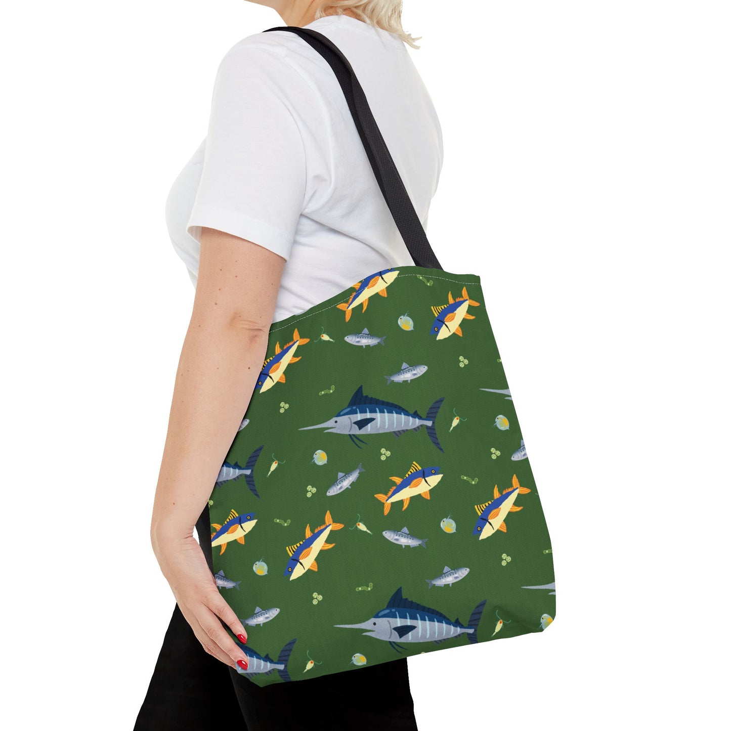 Marine Food Chain Tote Bag