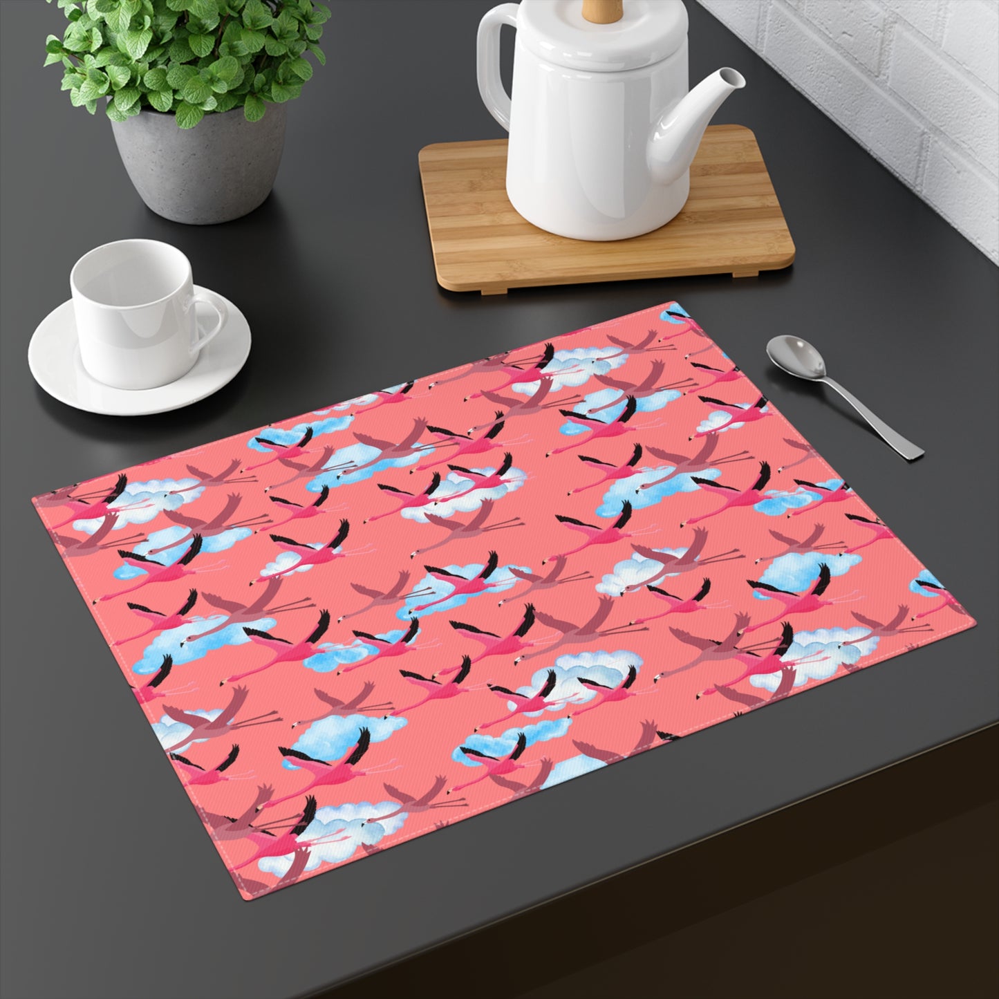 Placemat - Flying Flamingo