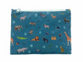 Mara Safari Travel Pouch | Turquoise Recycled Ripstop Organizer