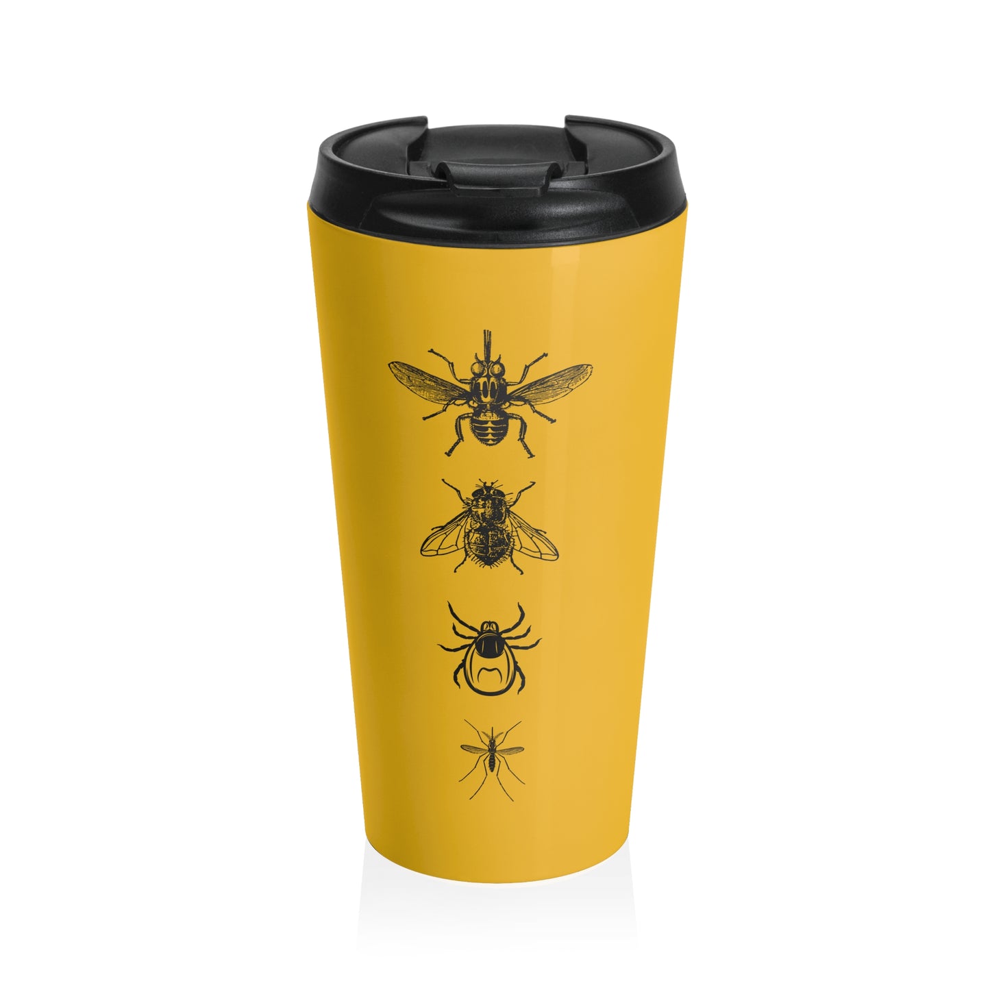 Savannah Nuisance Insect Pattern Stainless Steel Travel Mug